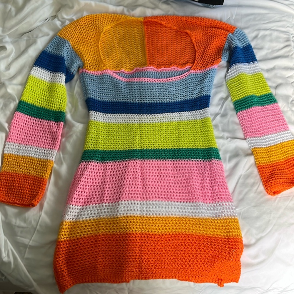 Knit cover up